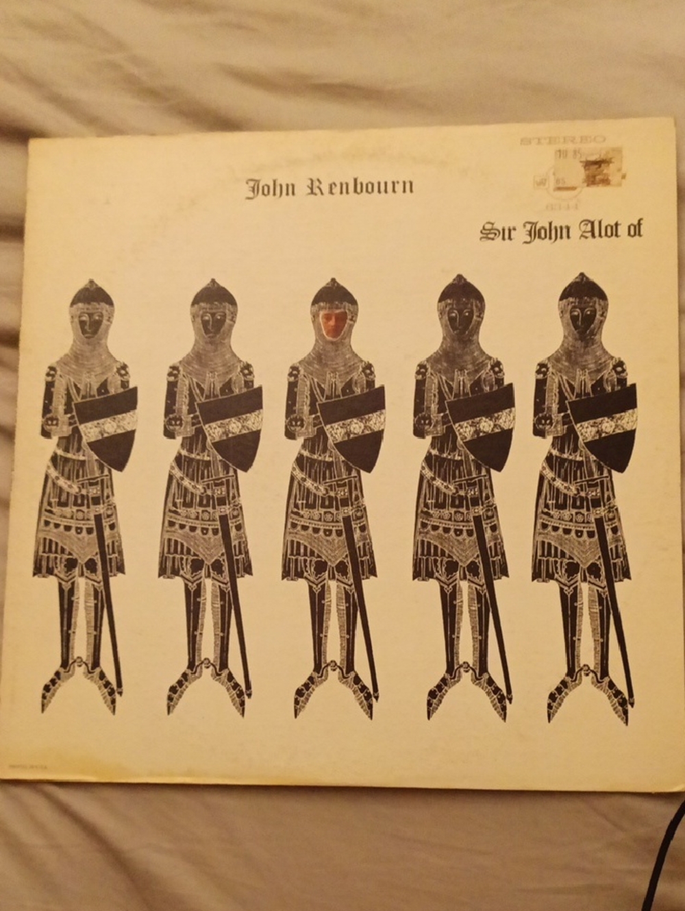 John Renbourn 'Sir John Alot of' Vintage Vinyl Album 1968